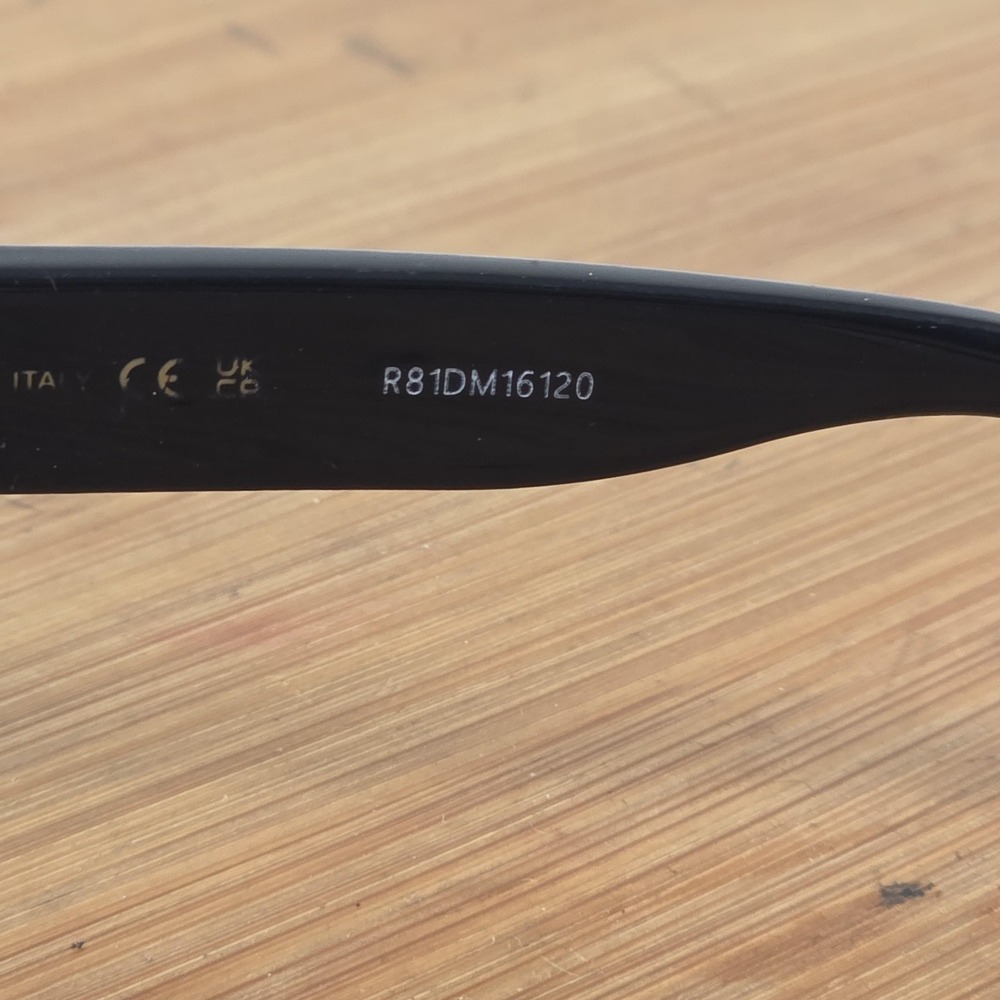 Gucci GG1579S Sunglasses Womens 53-22-140 Black Gray Oval Tinted Plastic Italy - Picture 4 of 16
